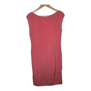 Adrianna Papell Dress Women's Pink Sheath Dress Size 4